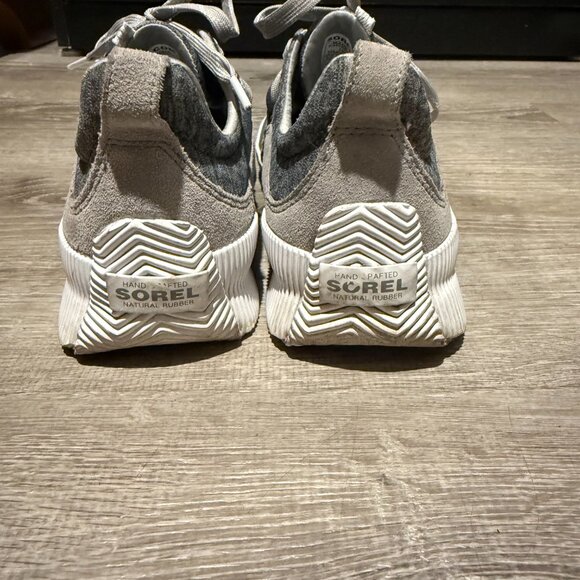 Sorel Shoes Womens 8.5 Out N About Plus Sneakers Gray Round Toe - Picture 4 of 6